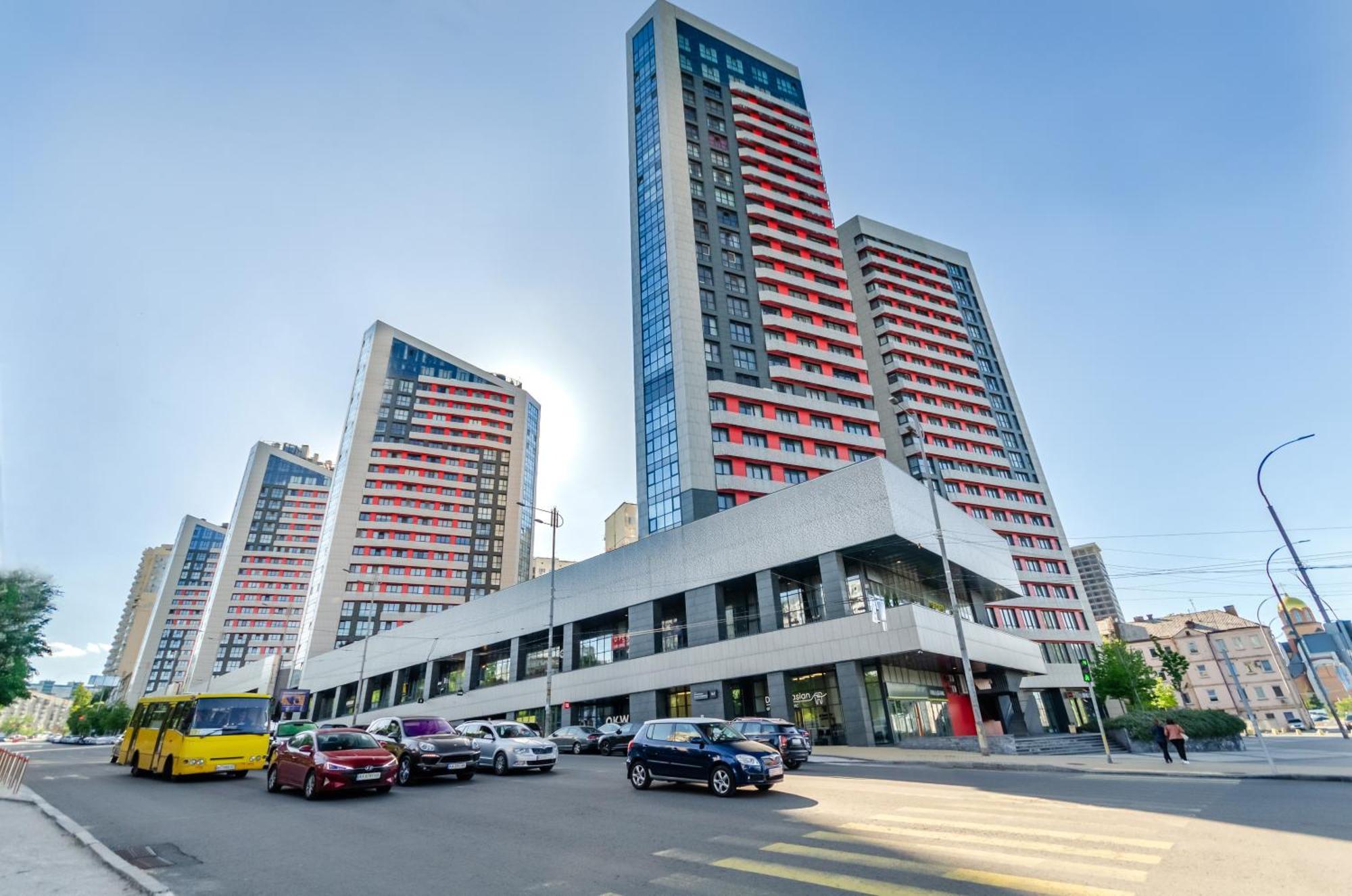 Petrovdom 234-241-86-96 In City View Apartments At Rc Kvartet,Near Central Railway Station Kiev Extérieur photo