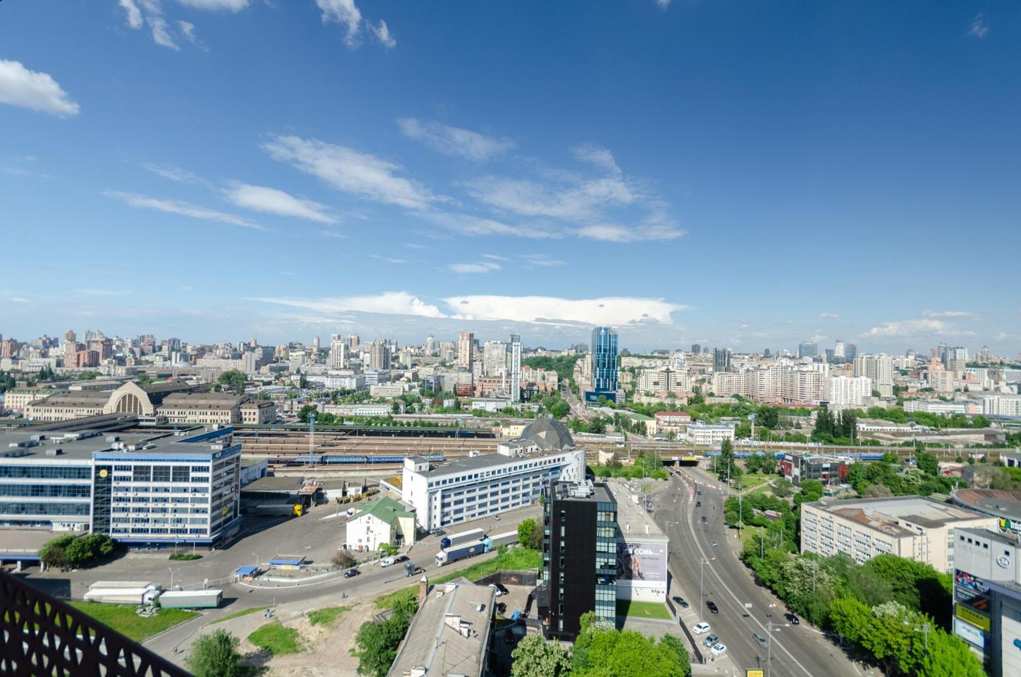 Petrovdom 234-241-86-96 In City View Apartments At Rc Kvartet,Near Central Railway Station Kiev Extérieur photo